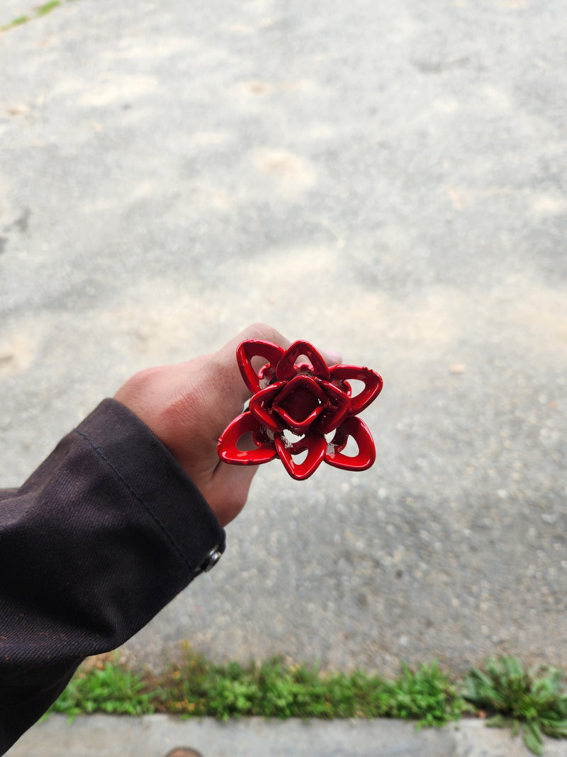 Tyler's Welding Art Rose Flower