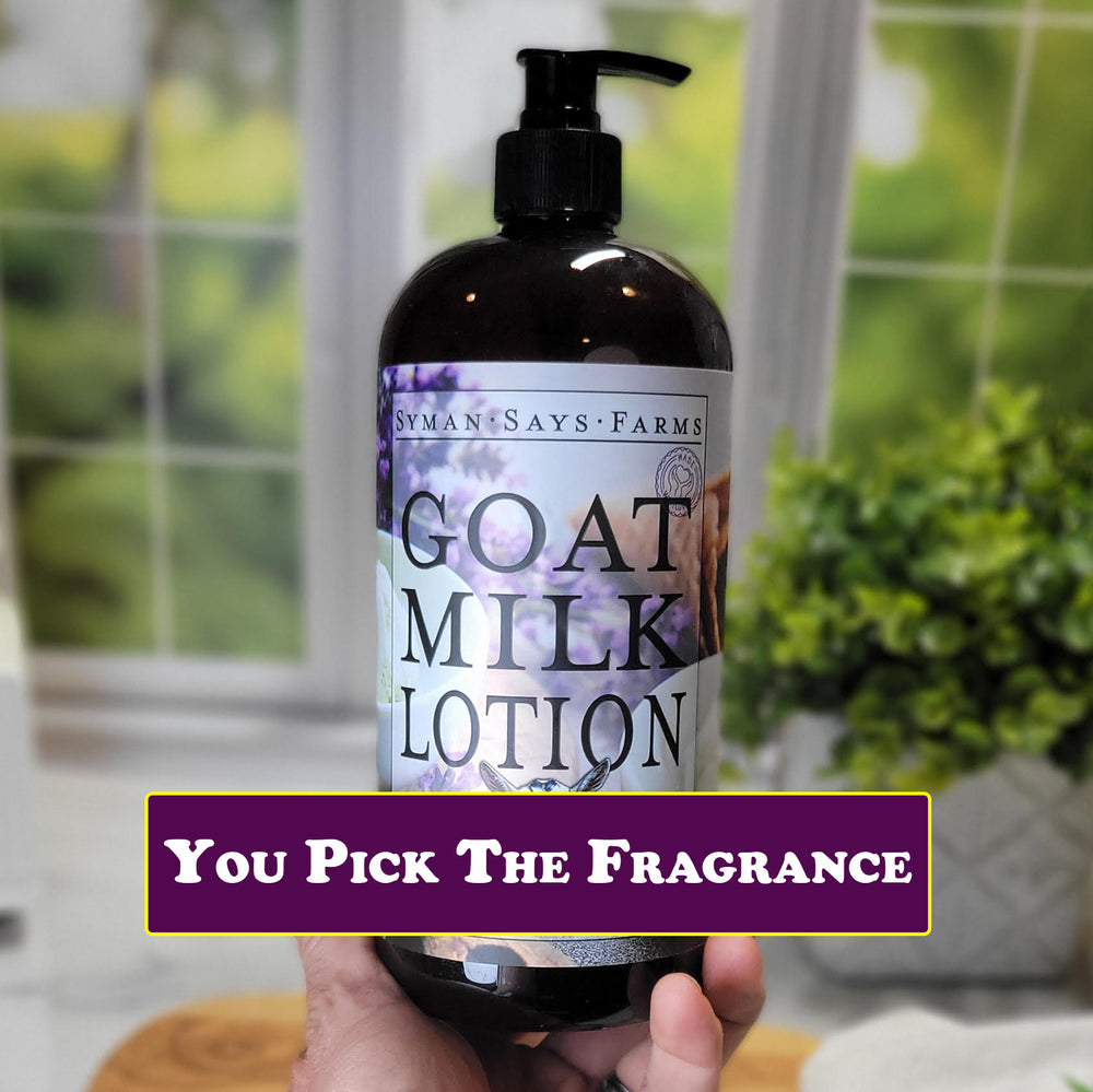 32oz Custom Made Goat Milk Lotion