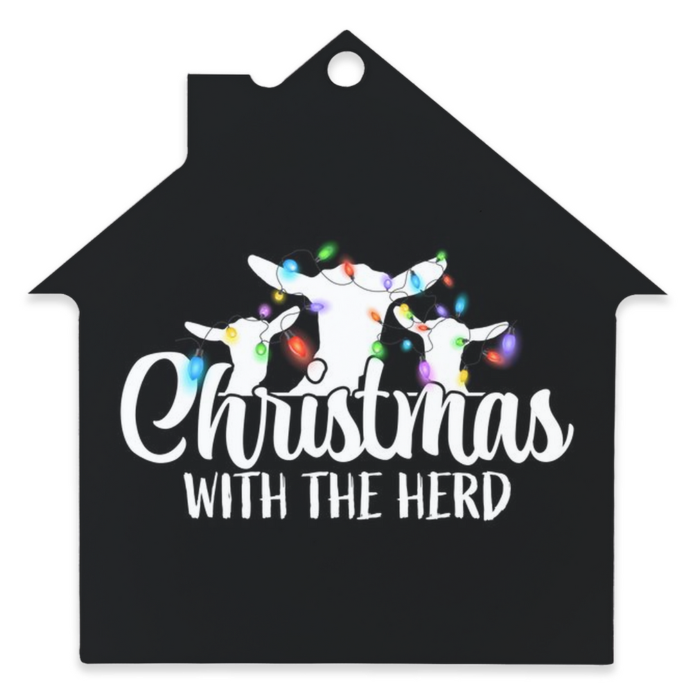 Christmas with the Herd Ornament