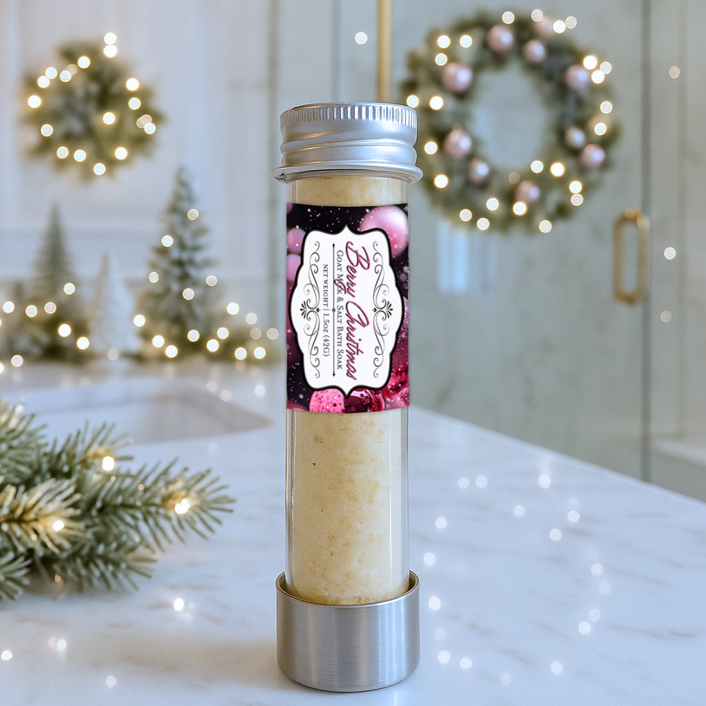 Mini Berry Christmas | Goat Milk Bath Salt