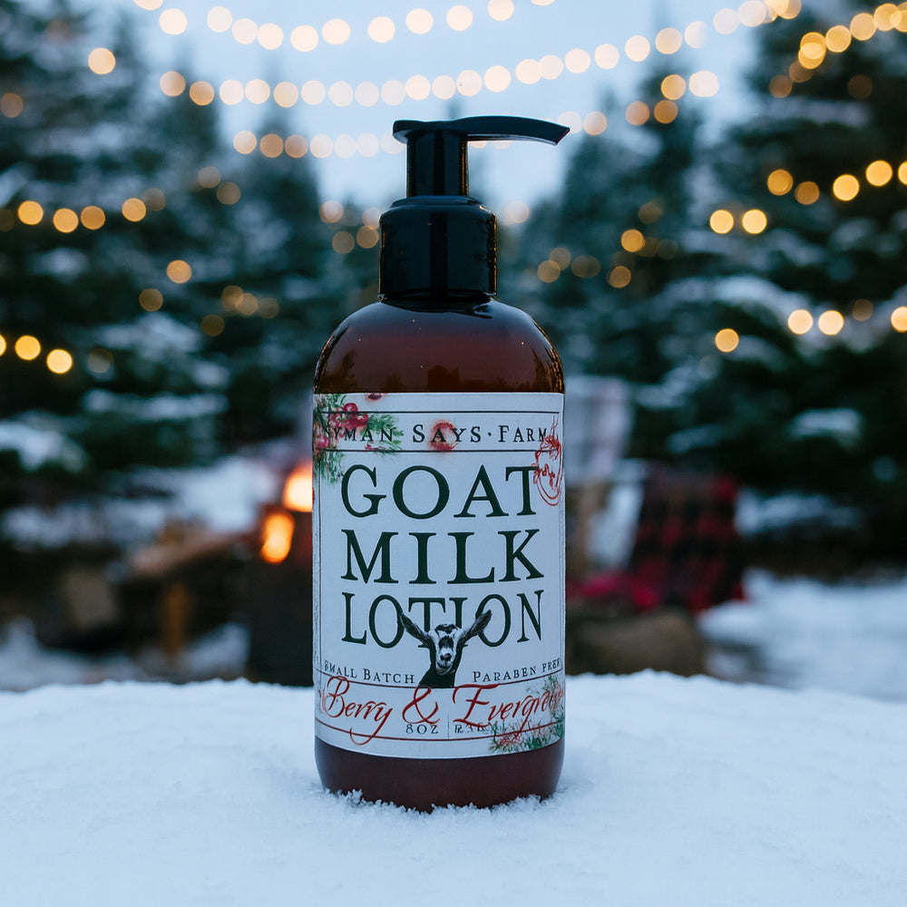 Berry & Evergreen | Goat Milk Lotion