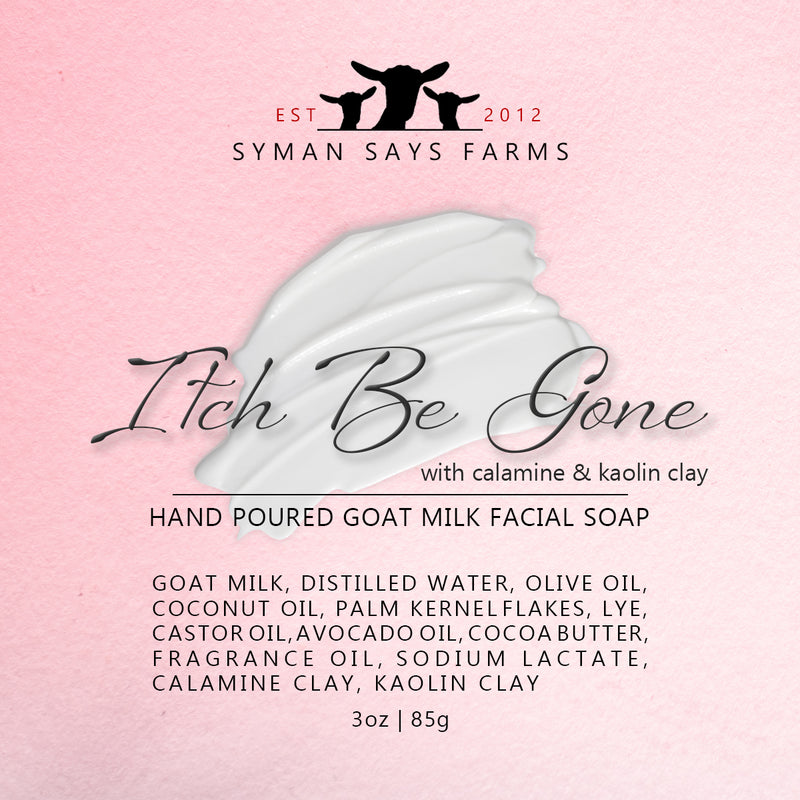 Itch Be Gone! | Calamine Goat Milk Soap