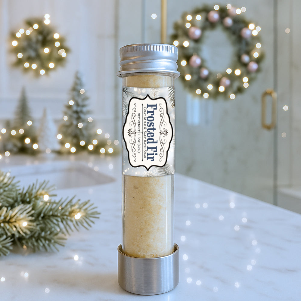 Mini Frosted Fir | Goat Milk Bath Salt