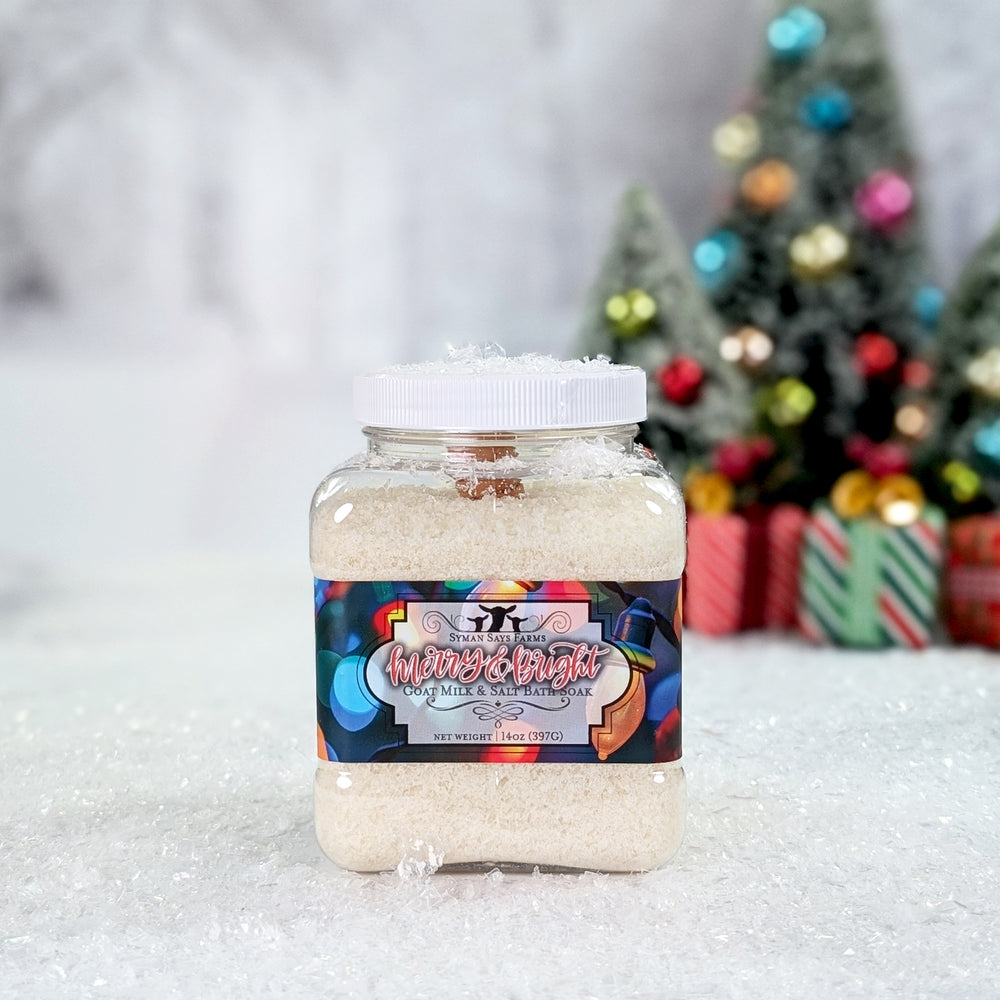 Merry & Bright | Goat Milk Bath Salt