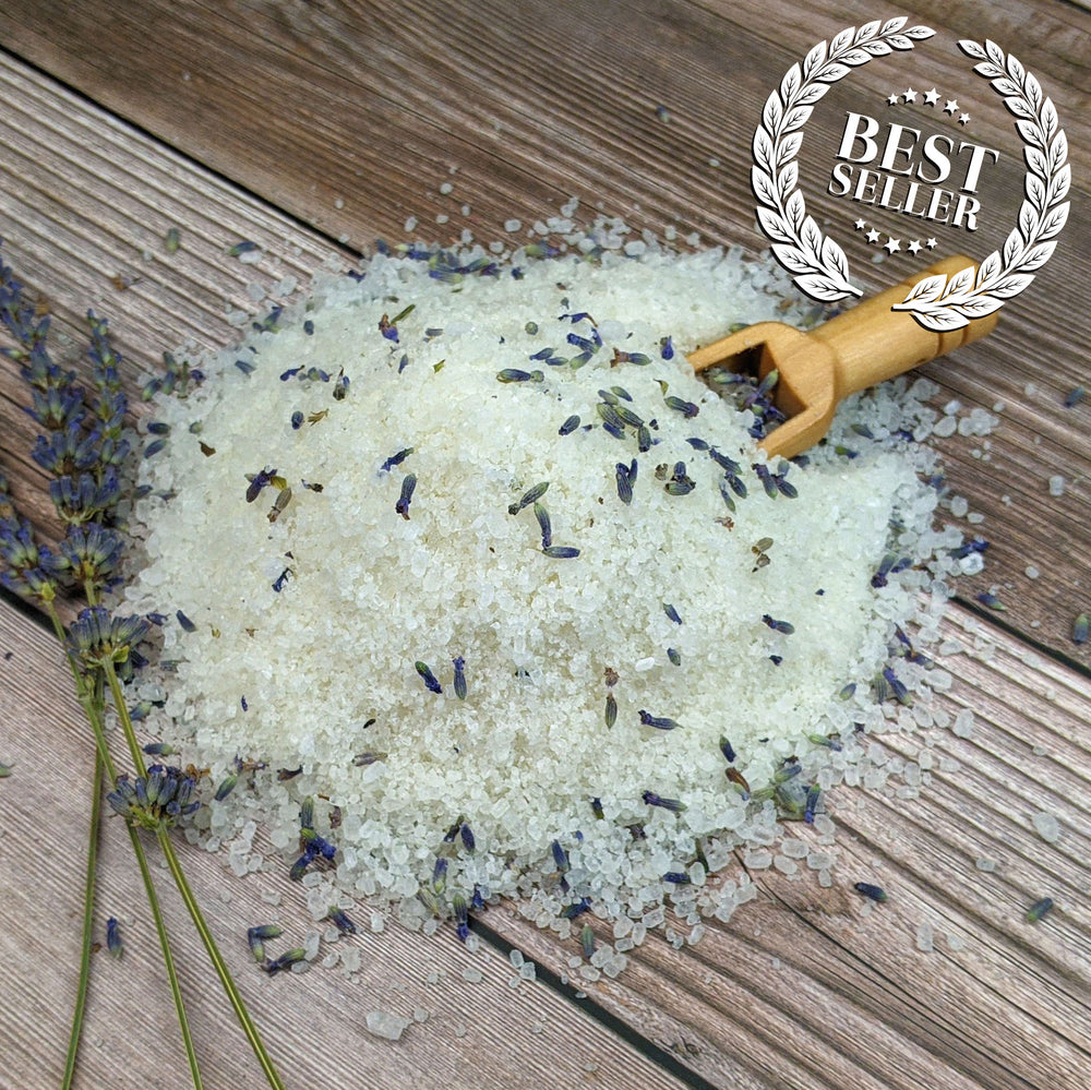 
            
                Load image into Gallery viewer, Calming Lavender Chamomile | Goat Milk Bath Salt
            
        