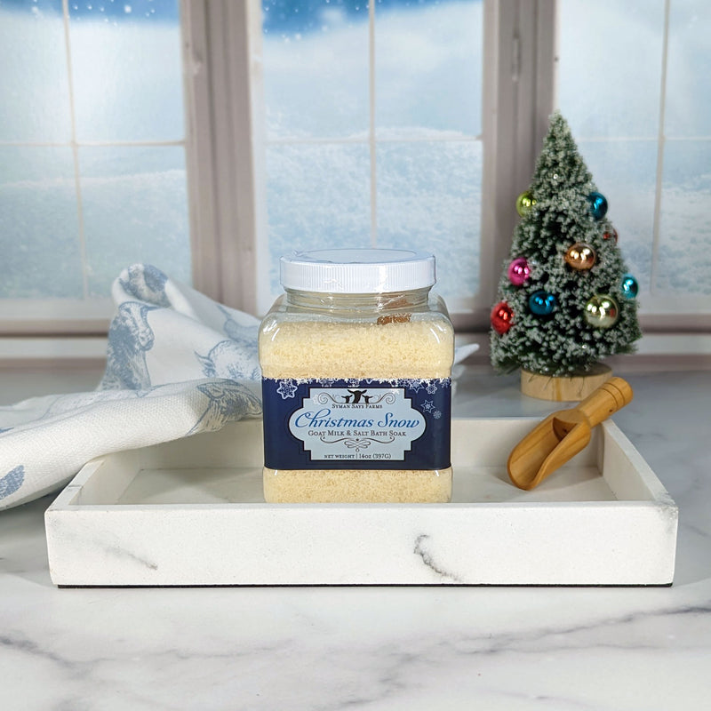 Christmas Snow | Goat Milk Bath Salt