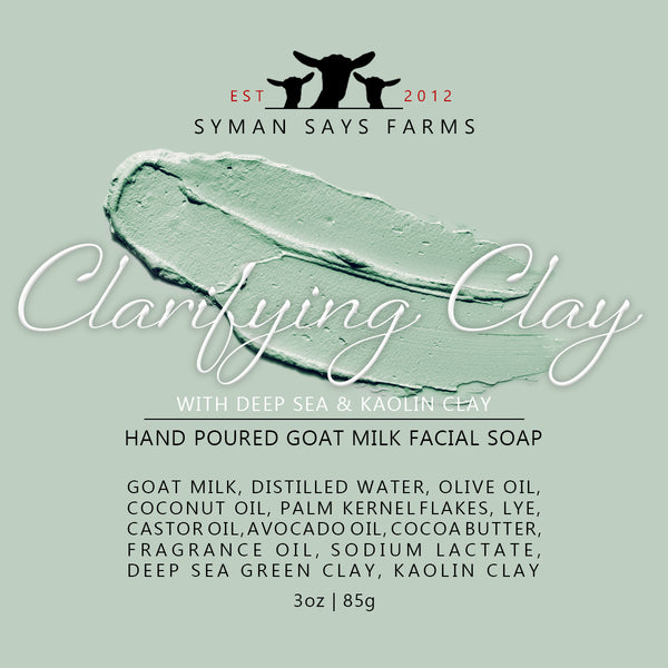 Clarifying Clay Face Bar | Goat Milk Soap