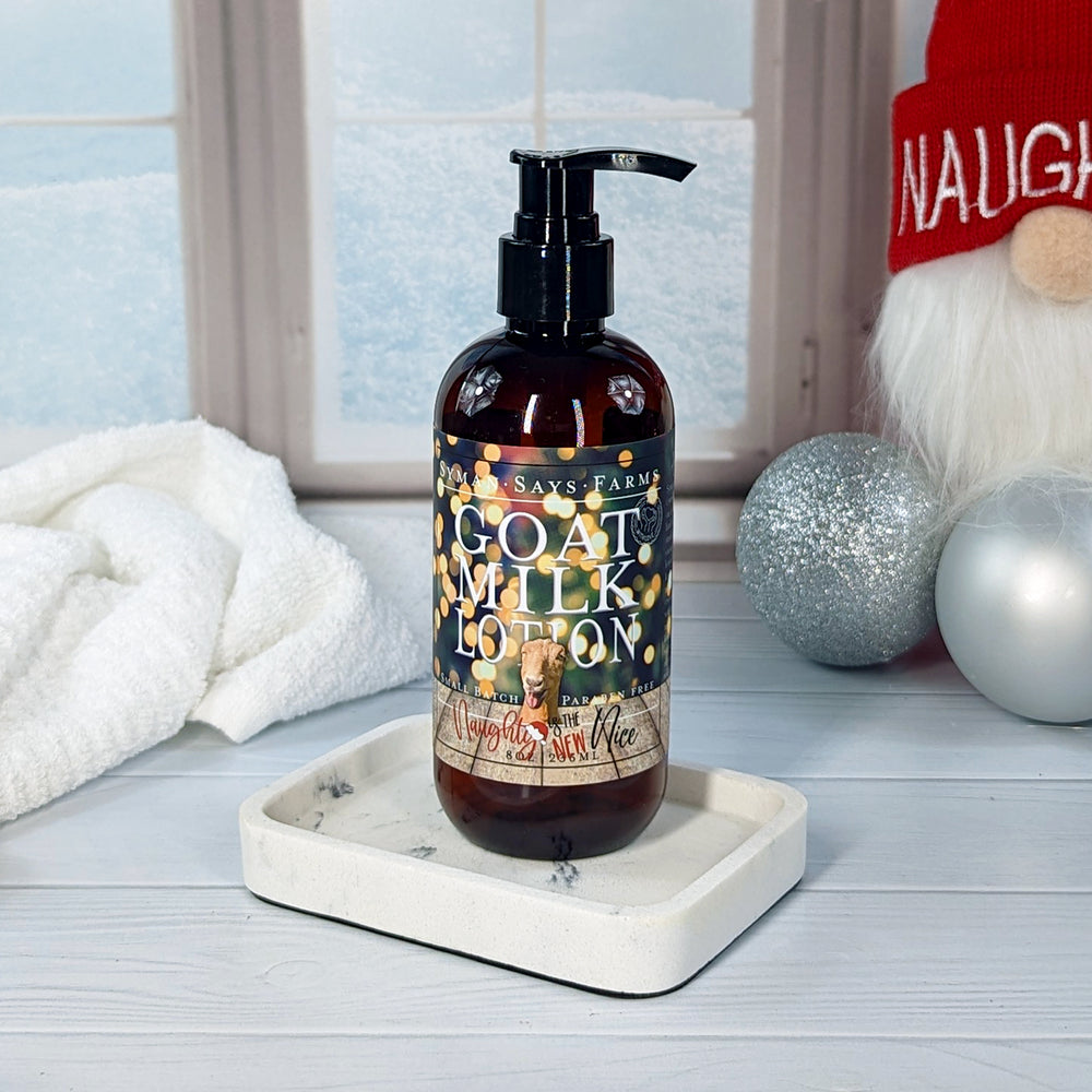 Naughty is the new Nice Goat Milk Lotion (Berries & Whipped Cream Scent)