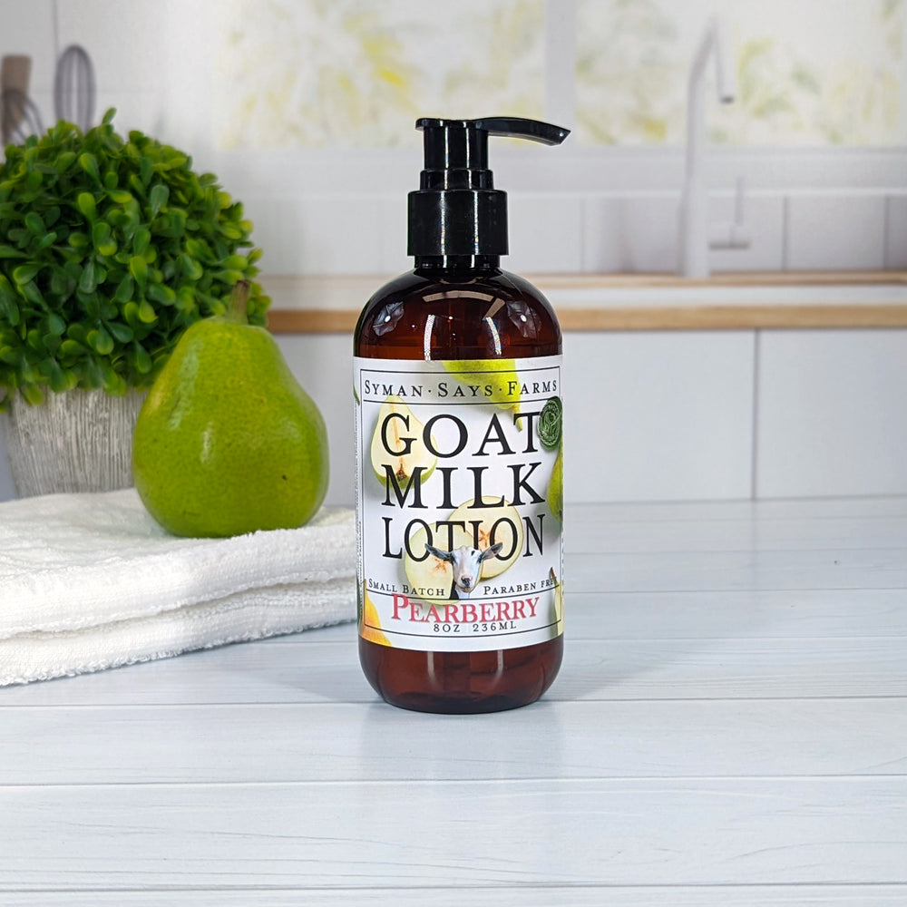 Pearberry (Pear, blackberry & Raspberry) Scented Goat Milk Lotion