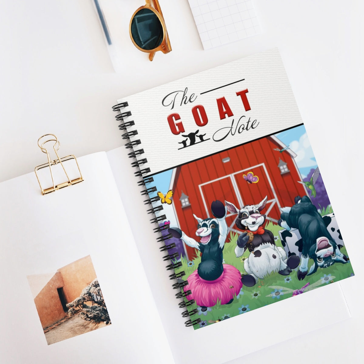 The Goat Note | Notebook – Syman Says Farms